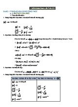 Bài tập Toán Lớp 11 - Bài 2 Quy tắc tính đạo hàm